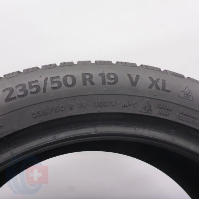 5. Opona 235/50 R19 1x CONTINENTAL 103V XL WinterContact TS 870P Zimowa 2023 8mm 