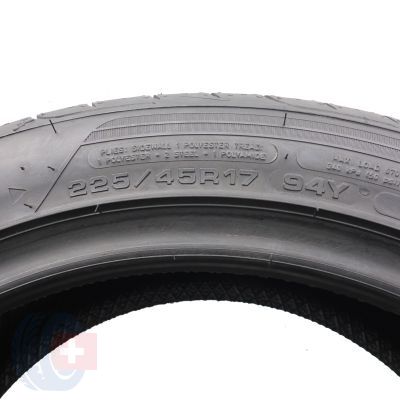 5. Opony 225/45 R17 2x GOODYEAR 94Y XL Eagle F1 Asymmetric 3 BMW Letnie 2023 Jak Nowe Nieużywane