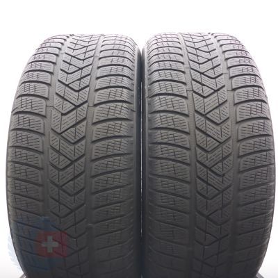Opony 255/50 R19 2x PIRELLI 107V Scorpion Winter RFT BMW  Zimowe 2024 6,2-6,8mm