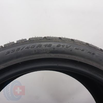 6. Opony 235/40 R18 4x PIRELLI 91V Sottozero W240 SerieII N2 Zimowe 2022