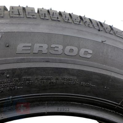 7. Opony 195/60 R16C 4x BRIDGESTONE 99/97H  ER 30C Letnie 2004 7,5mm