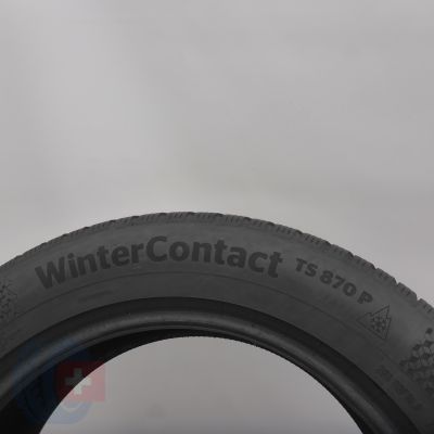 6. Opony 235/55 R18 2x CONTINENTAL 100H WinterContact TS 870 P Zimowe 2021 6,8mm