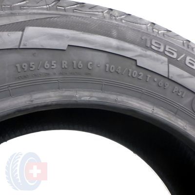 8. 4 x UNIROYAL 195/65 R16 C 100T Rain Maxx 2 Lato 2016 