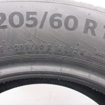 5. Opony 205/60 R16 4x CONTINENTAL 92H EcoContact6 Letnie 2023 6-6,3mm