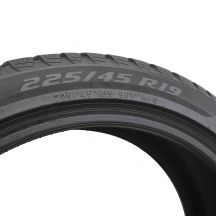 7. 2 x PIRELLI 225/45 R19 96V XL Winter SottoZero 3 RUN FLAT Zima 6.5mm