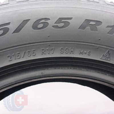 5. Opony 215/65 R17 2x PIRELLI 99H Scorpion Winter Seal Zimowe 2016 6,5mm