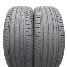 Opony 215/55 R17 2x BRIDGESTONE 94V Turanza T001 AO letnie 7,2mm 2017 Jak Nowe