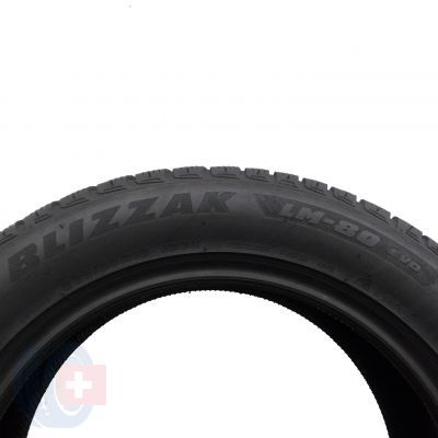 6. 2 x BRIDGESTONE 235/55 R18 100H Blizzak LM-80 EVO Zima DOT16 Jak Nowe 7,2mm