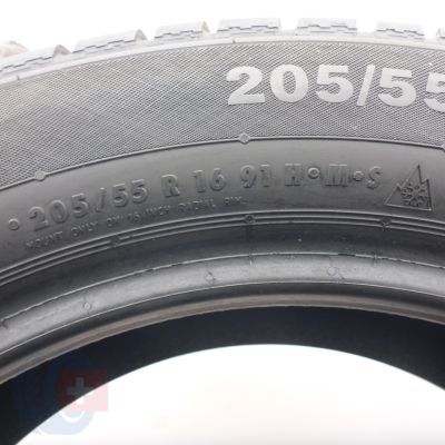 5. Opony 205/55 R16 2x CONTINENTAL 91H ContiWinterContact TS830P MO Zimowe 2017 6,7-7mm 