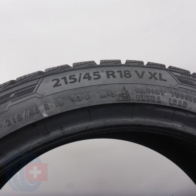 6. Opony 215/45 R18 2x BARUM 93V XL Polaris 5 Zimowe 2022