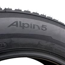 3. 1 x MICHELIN 205/60 R16 92T Alpin 5 Zima 2018 7.5mm