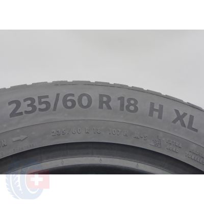 7. Opony  235/60 R18 4x CONTINENTAL107H XL WinterContact TS 870P Zimowe 2021 8,2-8,5mm 