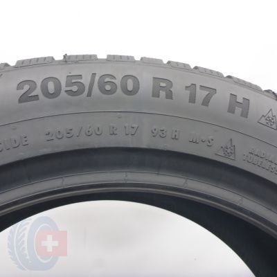 4. Opona 205/60 R17 1x CONTINENTAL 93H WinterContact TS850P Zimowa 2020 