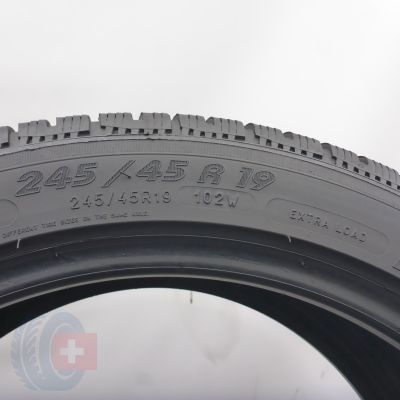 6. Opony 245/45 R19 2x MICHELIN 102W XL PilotAlpin Pa4 Zimowe 2018 7,2mm