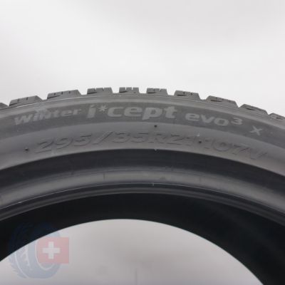 5. Opony 295/35 R21 2x HANKOOK 107V XL Winter ICept exo3X W330A Zimowe 2023, 2024 6,8-7mm