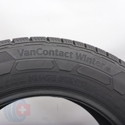 5. Opony 205/65 R16C 2x CONTINENTAL 107/105T VanContact Winter Zimowe 2022 9,8-9,6mm