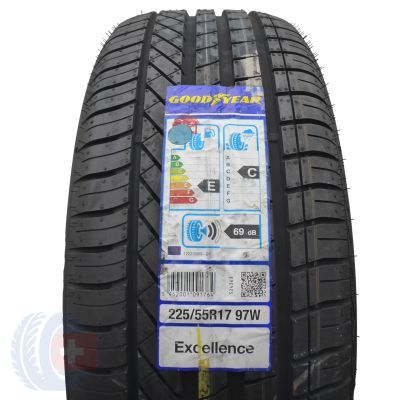 1 x GOODYEAR 225/55 R17 97W Excellence BMW Lato 2017 Jak Nowa