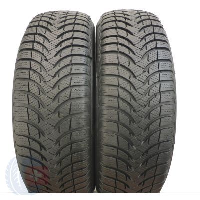 3. 4 x MICHELIN 185/60 R15 88H XL Alpin A4 AO Zima 2016 6-7mm