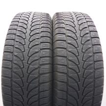Opony 215/70 R16 2x BRIDGESTONE 100T Blizzak LM-80 Evo Zimowe 2016 6,4-6,7mm