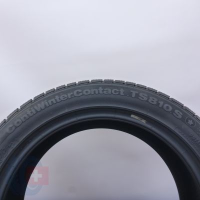 5. Opony 245/45 R18 2x CONTINENTAL 100V XL ContiWinterContact TS810S BMW Zimowe 2010, 2014 5,5-6mm