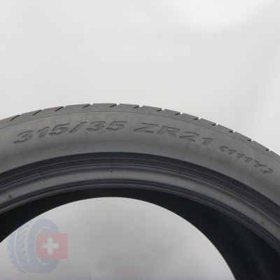 6. Opony 315/35 ZR21 2x PIRELLI 111Y XL P Zero N0 Letnie 2019 6mm