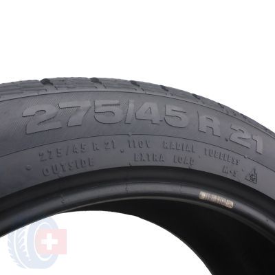 6. 4 x CONTINENTAL 275/45 R21 110V XL CrossContact Winter Zima 2014 6.8-7mm