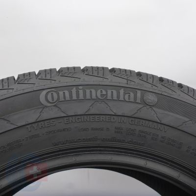 4. Opony 205/65 R16C 2x CONTINENTAL107/105T VancoWinter 2 Zimowe 2022 9,8-9mm 