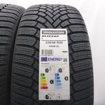 2. Opony 235/45 R20 2x BRIDGESTONE 100W XL Blizzak 6 Zimowe 2025 
