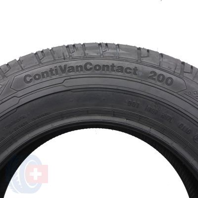 7. Opony 195/70 R15C 4x CONTINENTAL 104/102R ContiVanContact 200 Letnie 2019 Jak Nowe Nieużywane