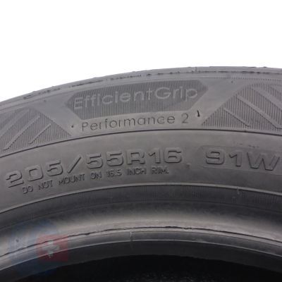 4. Opona 205/55 R16 1x GOODYEAR 91W EfficientGrip Performance 2 Letnia 2022 7mm