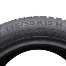 8. Opony 195/55 R15 4x CONTINENTAL 85H WinterContact TS860 Zimowe 2019, 2020 Jak Nowe Nieużywane