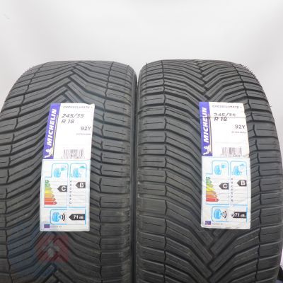 Opony 245/35 R18 2x MICHELIN 92Y XL CrossClimate+ Wielosezonowe 2020 
