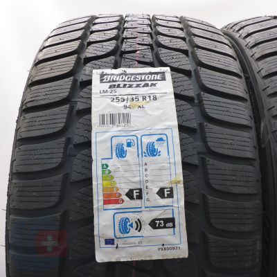2. Opony 255/35 R18 2x BRIDGESTONE 94V Blizzak LM-25 Zimowe 2019