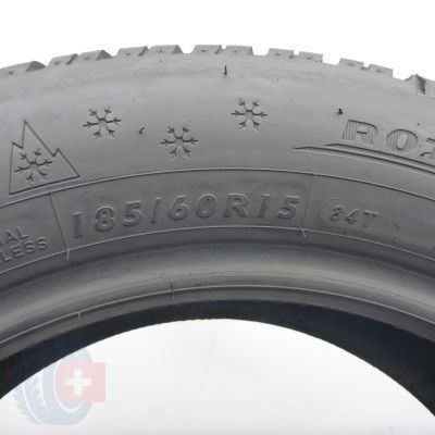 5. Opony 185/60 R15 2x DUNLOP 84T Winter Response-2 Zimowe 2024 7,3-7,5mm