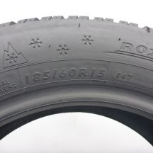 5. Opony 185/60 R15 2x DUNLOP 84T Winter Response-2 Zimowe 2024 7,3-7,5mm