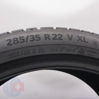 4. Opona 285/35 R22 1x CONTINENTAL 106Y XL WinterContact TS 870 P Zimowa 2024 7,8mm