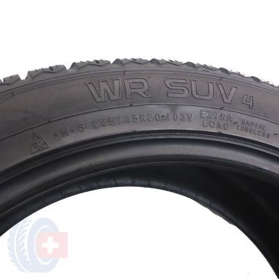 5. 2 x NOKIAN 245/45 R20 103V XL WR SUV 4 Zima 6.5-6.8mm
