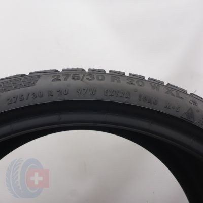 6. Opony 275/30 R20 4x CONTINENTAL 97W XL WinterContact TS 850 P R01 Zimowe 2024 7,2-6,2mm