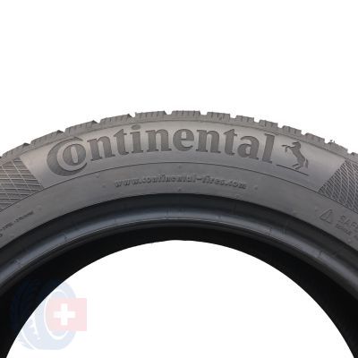 6. Opony 235/55 R19 2x CONTINENTAL 101T WinterContact TS850P Seal Zimowe 2022 Jak Nowe 7,2mm