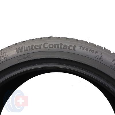 5. Opony 225/45 R18 2x CONTINENTAL 95V XL WinterContact TS870 P Zimowe 2022 6.7-6.9mm