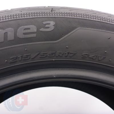 5. Opony 215/55 R17 4x HANKOOK 94V Seal Ventus Prime 3 Letnie 2025 6,4mm