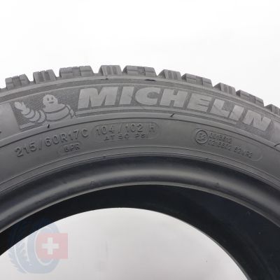 5. Opony 215/60 R17C 4x MICHELIN 104/102H Agilis Alpin Zimowe 2018 9,5-8,5mm