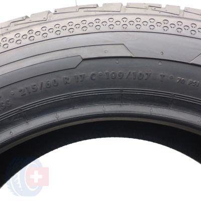 7. Opony 215/60 R17C 4x CONTINENTAL 109/107T ContiVanContact 100 Letnie 2020 Nieużywane