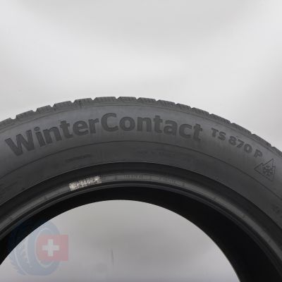 7. Opony 235/60 R18 2x CONTINENTAL 107H XL WinterContact TS870P Zimowe 2022 6,2-6,8mm