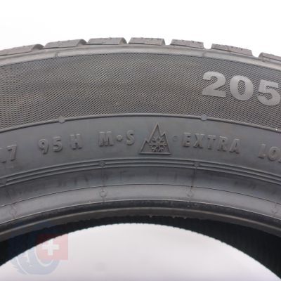 3. Opony 205/55 R17 4x CONTINENTAL 95H XL ContiWinterContact TS830P RunFlat BMW Zimowe 2021 Nieużywane 