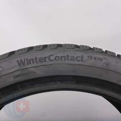 6. Opony 195/45 R17 4x CONTINENTAL 81H WinterContact TS 870 Zimowe 2022 8,8-8,2mm