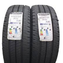 4. Opony 215/60 R16C 4x CONTINENTAL 103/101T ContiVanContact eco Letnie 2021 Jak Nowe