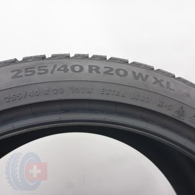 5. Opony 255/40 R20 2x CONTINENTAL 101W XL WinterContact TS 860 S A0 Zimowe 2024 6,5mm