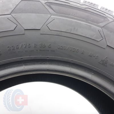 5. Opony 225/75 R16C 4x CONTINENTAL 121/120R VanContact Winter Zimowe 2019, 2020, 2021 8-8,8mm