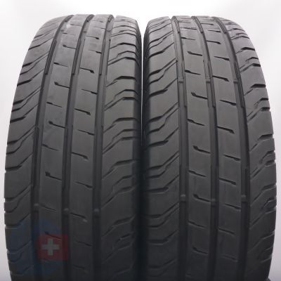 3. Opony 205/75 R16C 4x CONTINENTAL 113/111R ContiVanContact 200 Letnie 2020, 2022 8mm